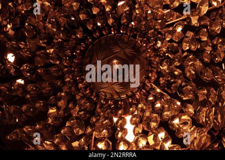 Chandelier Details Stock Photo