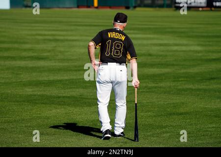 Former Pittsburgh Pirates center fielder Andy Van Slyke takes the