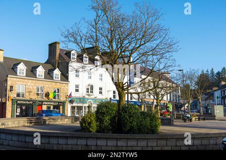 The Diamond in the centre of Donegal Town, County Donegal, Ireland Stock Photo