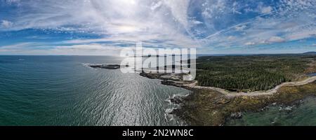 View over Acadia Stock Photo