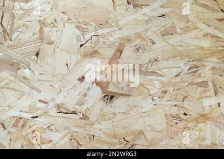 wafer board osb wooden texture background fresh raw Stock Photo
