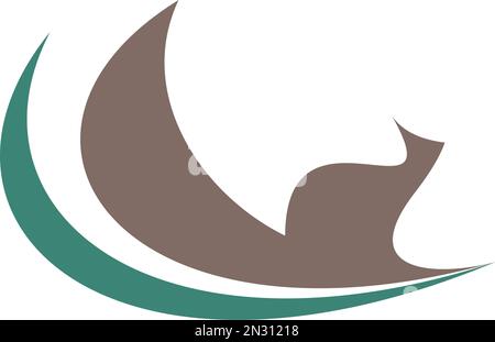 squirrel logo vector icon symbol design Stock Vector