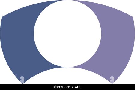 user avatar vector logo icon design Stock Vector