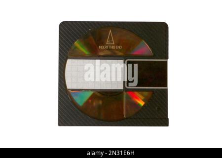 An image of a mini disc cd Stock Photo - Alamy