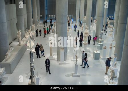 Akropolismuseum, Akropolis, Athen, Griechenland Stock Photo