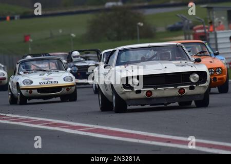 Raymond Barrow, Chevrolet Camaro, Adams and Page Swinging Sixties, Group 2, cars over 2000cc, divided in to 6 classes G to I, a forty minute race with Stock Photo