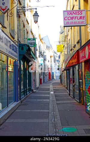 Cherbourg-Octeville is a former commune in the Manche department in Normandy in north-western France Stock Photo