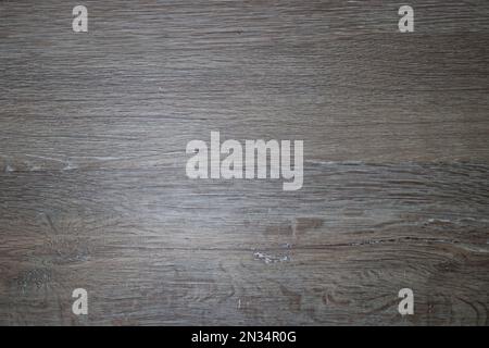 Vinyl floor in wood look Stock Photo