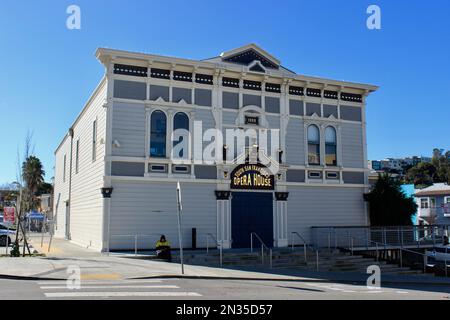 South San Francisco Opera House, Bayview, San Francisco, California Stock Photo