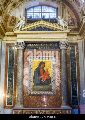 Chapel of Madonna della Lettera - Palermo Cathedral, Palermo, Sicily, Italy. Stock Photo