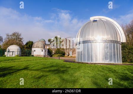 One of the observatories at Armagh Observatory and Planetarium, Armagh, Northern Ireland, United Kingdom, UK Stock Photo