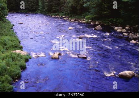 West Branch, Ausable River, Wilmington, New York, USA Stock Photo