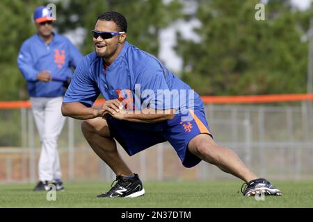 Photo: New York Mets introduce new pitcher Johan Santana in New York -  NYP20080206309 