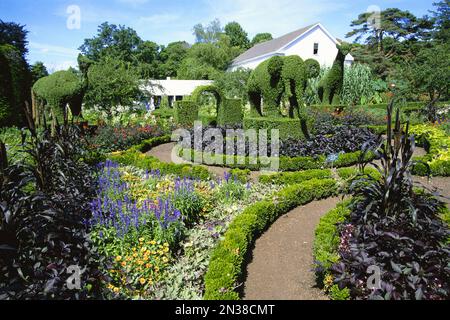 Green Animals Topiary Garden, Portsmouth, Rhode Island, USA Stock Photo