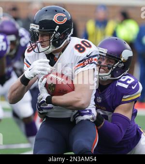 Minnesota Vikings' Adam Thielen during warm-up before during the  International Series NFL match at Twickenham, London. PRESS ASSOCIATION  Photo. Picture date: Sunday October 29, 2017. See PA story GRIDIRON London.  Photo credit