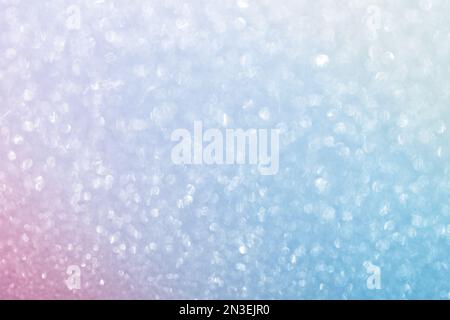 blue purple glitter paper abstract, sparkle lights and bokeh, natural grunge texture background Stock Photo