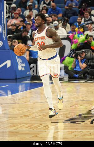 Orlando, Florida, USA, February 7, 2023, New York Knicks forward Julius Randle #30 during the first half at the Amway Center.  (Photo Credit:  Marty Jean-Louis) Stock Photo