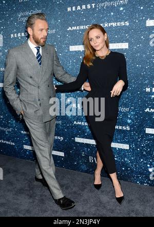 Designer Stella McCartney and husband Alasdhair Willis attend An Evening  Honoring Stella McCartney presented by American Express, benefiting the  Lincoln Center Corporate Fund, at Alice Tully Hall on Thursday, Nov. 13,  2014