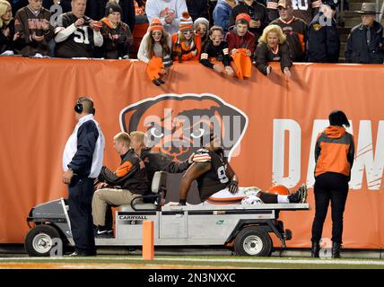 cleveland browns golf cart