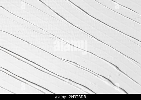 White relief background, decorative stucco texture Stock Photo