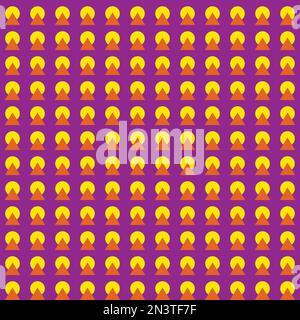 Geometric pattern design art seamless doodle contemporary modern background for texture and fabric element illustration Stock Vector