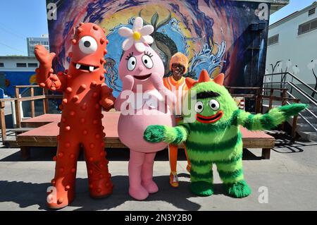 DJ Lance Rock is seen at A Very Awesome Yo Gabba Gabba! Live