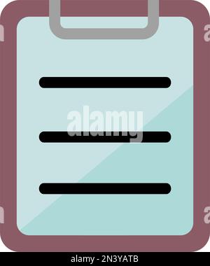 Manual, technical report vector icon illustration Stock Vector