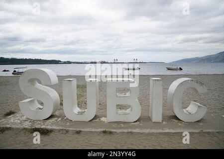 Subic Bay sign in Subic Bay, Philippines Stock Photo - Alamy