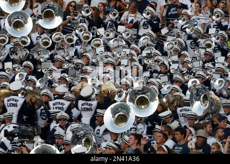 The Penn State marching band, known as 