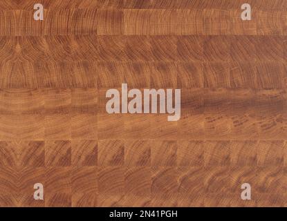 Naturl wood background of oak wood in a dark brown colour. Cube structure Stock Photo