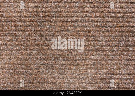 Dark brown faux fur texture with shiny dots. Stock Photo