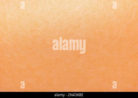 Abstract orange background covered with cobwebs of white fibers. Stock Photo