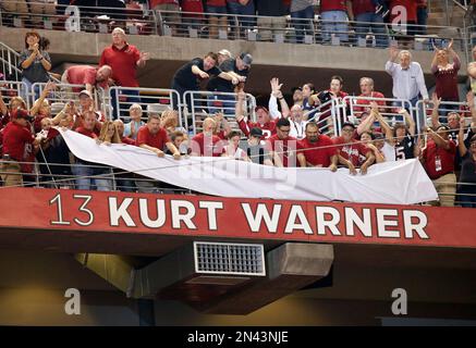 Kurt Warner Inducted--AZ Cardinals' Ring of Honor 