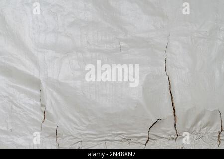 Termites damage on the house wall Stock Photo