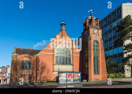 Bournville Bats building at the Mondelez-Cadbury factory in Bournville, Birmingham, UK Stock Photo