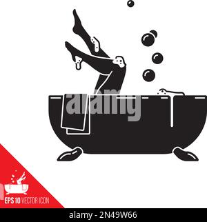 https://l450v.alamy.com/450v/2n49w66/woman-stretching-her-legs-from-a-bathtub-vector-glyph-icon-2n49w66.jpg