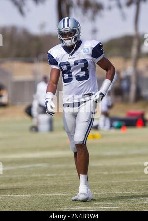 Dallas Cowboys wide receiver Terrance Williams (83) continues talk