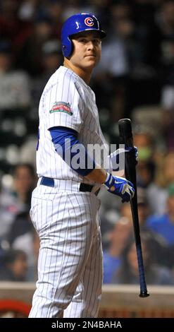 Chicago Cubs Anthony Rizzo in the first inning during a baseball game  against the Arizona Diamondbacks, Saturday, July 17, 2021, in Phoenix. (AP  Photo/Rick Scuteri Stock Photo - Alamy