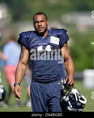 Percy Harvin (11) of the Seattle Seahawks after the game against the  Minnesota Vikings at Century Link Field in Seattle on Sunday, Nov. 17,  2013. (AP Photo/David Seelig Stock Photo - Alamy