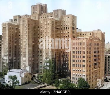 Columbia University Medical Center, New York City, New York, USA, Angelo Rizzuto, Anthony Angel Collection, August 1952 Stock Photo