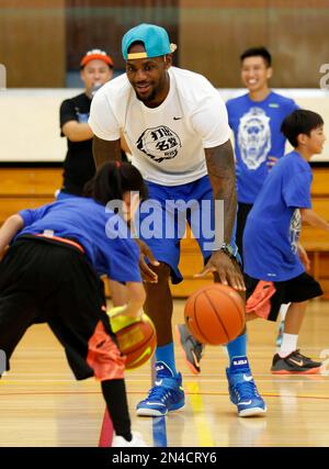 LeBron James Sports an Unreleased Yellow Off-White™ x Nike Air