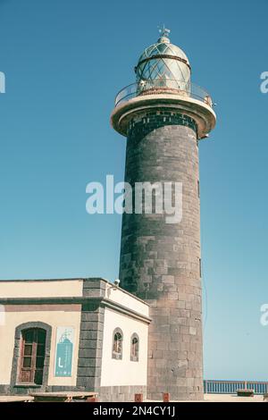 Jandia lighthouse in the South of Fuerteventura,Canary Islands,Spain Stock Photo