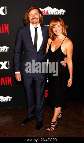 Actor Robin Atkin Downes and actress Michael Ann Young seen at LA ...