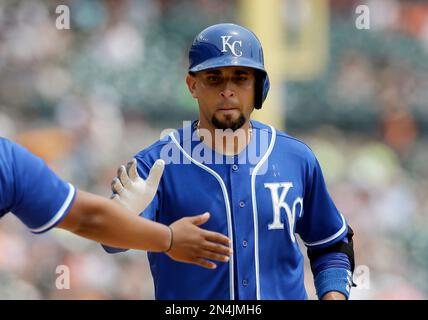 Detroit Tigers' Prince Fielder bats against the Chicago White sox during a  baseball game Saturday, Sept. 1, 2012 in Detroit. (AP Photo/Duane Burleson  Stock Photo - Alamy