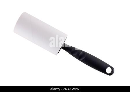Sticky roller isolated on white background Stock Photo