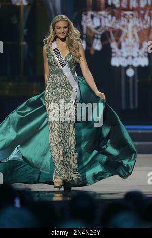 Miss Virginia USA Arielle Saige Rosmarino participates in the swimsuit