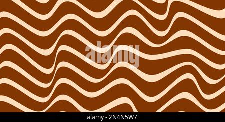 Groovy abstract card. Retro 70s,  greeting template, hippie design. Groovy  psychedelic hipster style. Stock Vector