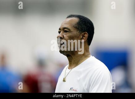 Charlie Sanders of Detroit Lions in 1977. (AP Photo/JCH Stock Photo - Alamy