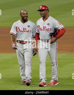 Jimmy Rollins 2008 World Series Slide Philadelphia Phillies 8 x 10