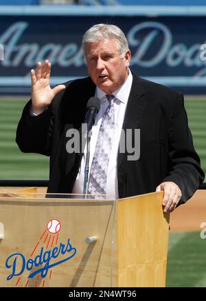 Former Los Angeles Dodgers known as The Infield Ron Cey (L to R